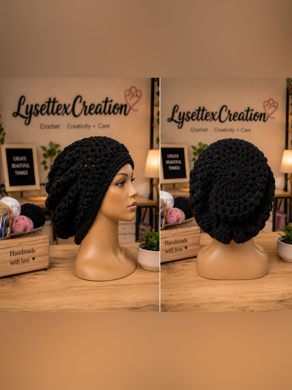 Handmade Crochet Bonnet